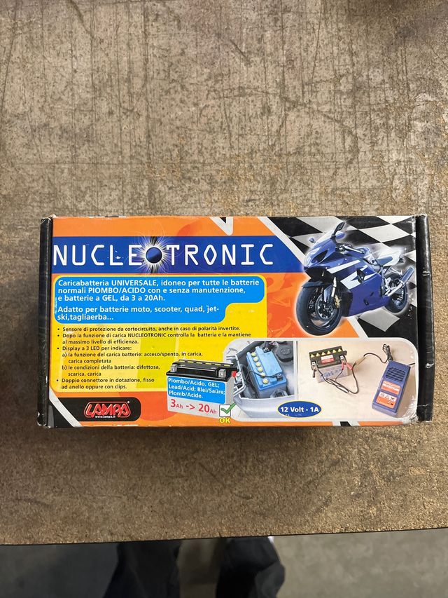 Cargador Batería Moto 12V Universal