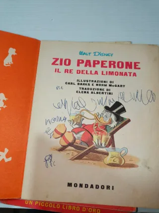 Lotto di nove libretti Walt Disney anni 60, LEGGI