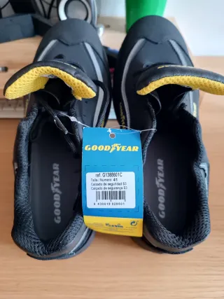 Zapatos de Seguridad Goodyear Negros
