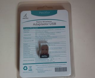 Adaptador USB WiFi Pacífico Nano Wireless
