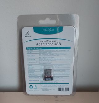 Adaptador USB WiFi Pacífico Nano Wireless