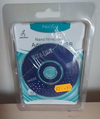 Adaptador USB WiFi Pacífico Nano Wireless