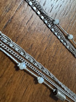 Conjunto de pendientes de plata