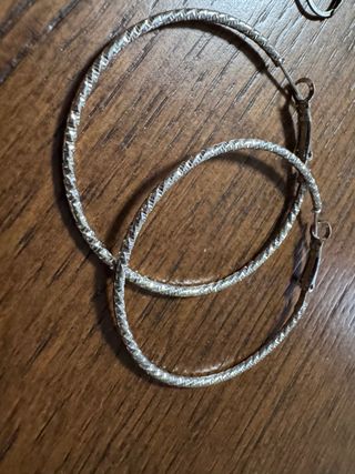 Conjunto de pendientes de plata