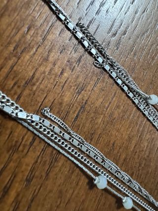 Conjunto de pendientes de plata