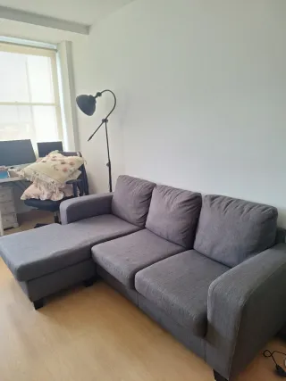 Divano chaiselongue modulare Ikea grigio *Urgente*