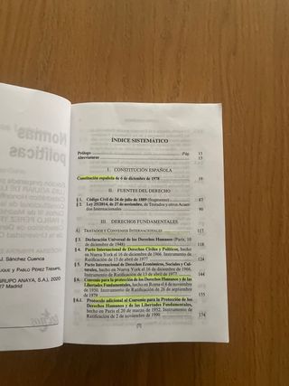 Manual derecho-Normas políticas - actualizado 2020