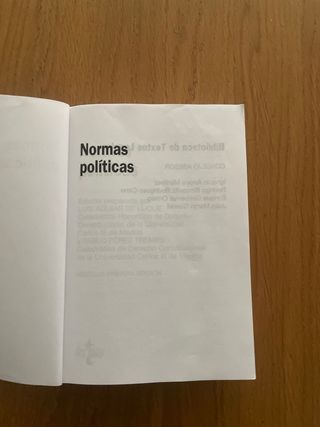 Manual derecho-Normas políticas - actualizado 2020