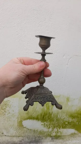 Lotto oggetti vintage ceramica e metallo