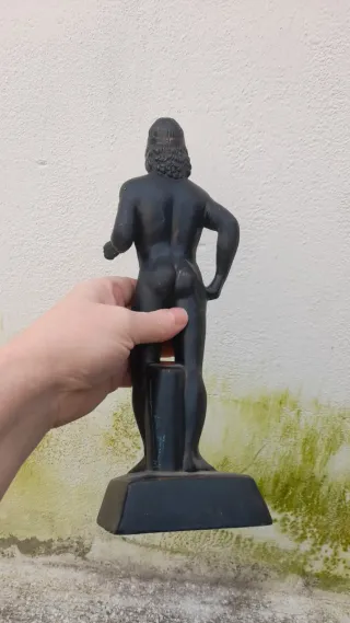 Lotto oggetti vintage ceramica e metallo