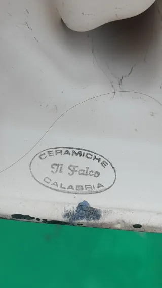 Lotto oggetti vintage ceramica e metallo