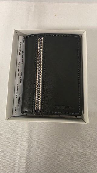 CARTERA DE PIEL GENUINA CASANOvA NUEVA