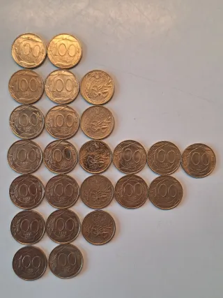 Lotto 56 Lire Italiane anni '90 '00