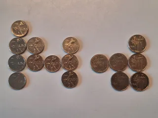 Lotto 56 Lire Italiane anni '90 '00