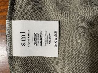 Sudadera AMI Paris Beige