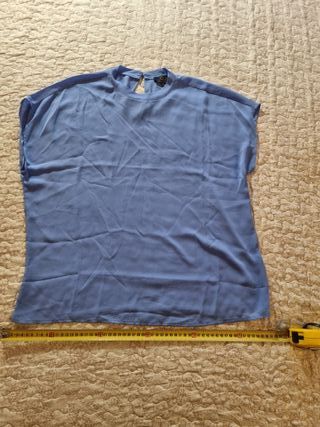 Maglietta estiva azzurra donna