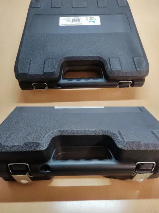 Taladro Percutor Bateria + Maletín con Herramienta