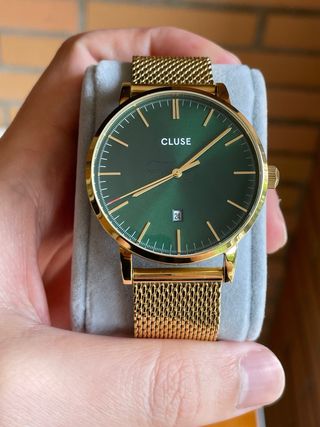 Reloj Cluse B52904 Dorado y Verde