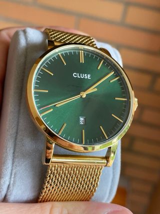 Reloj Cluse B52904 Dorado y Verde