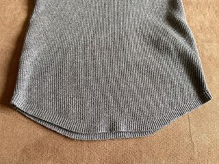 Vestido de punto Bershka gris Talla XS