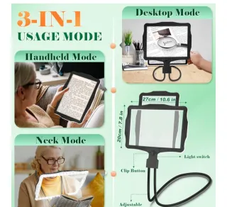 Lupa 10X Extra Grande