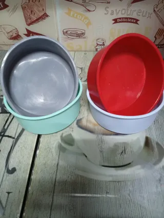 4 Recipientes Silicona Freidora Aire