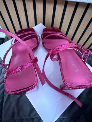 Sandalias Fucsia Mary Paz