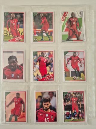 Coleção Panini Portugal 2018 - Vários Jogadores