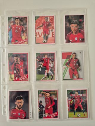Coleção Panini Portugal 2018 - Vários Jogadores