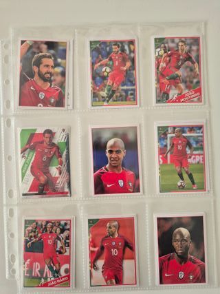 Coleção Panini Portugal 2018 - Vários Jogadores