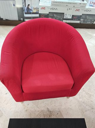 Conjunto 2 Sillones Tullsta Ikea Rojo