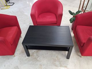 Conjunto 2 Sillones Tullsta Ikea Rojo