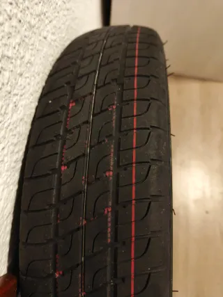 Rueda repuesto galleta Citroen/Peugeot