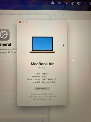 MacBook Air 13 M1, 2020