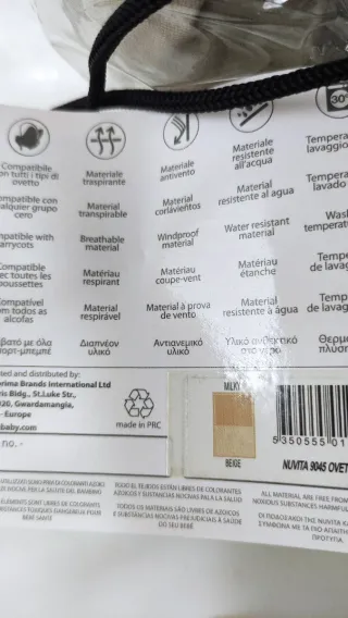 Saco universal capazo y silla coche