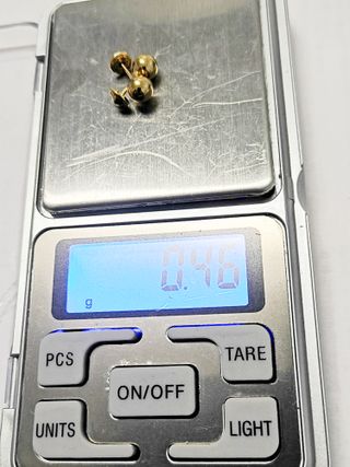 Pendientes Oro 18k Bolas