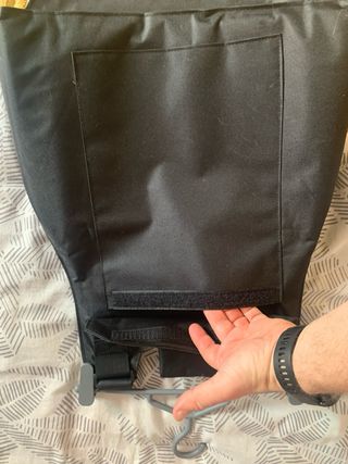 Chaleco táctico negro ajustable