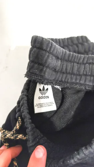 Pantalón Adidas Negro Hombre