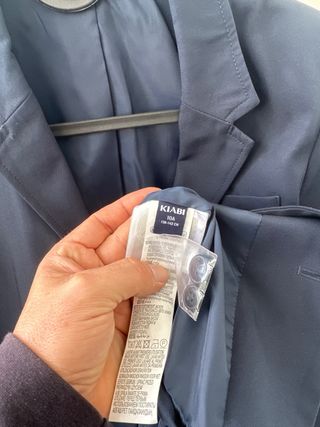 Americana azul niño 10 años