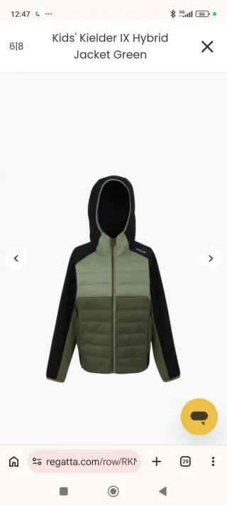 Chaqueta entretiempo Regatta nueva a estrenar