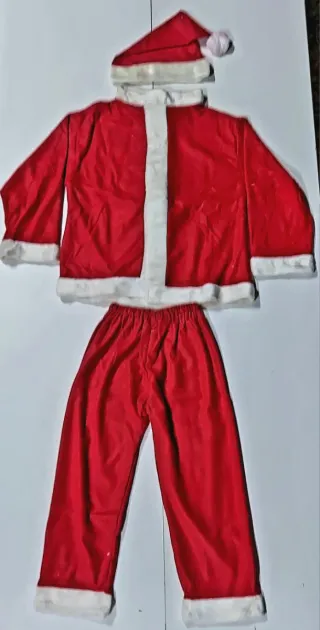 Disfraz Papa Noel Talla 5-8 Años