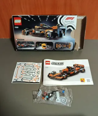 Caja Lego 77251 McLaren F1 -  26 x 14 cm - gratis