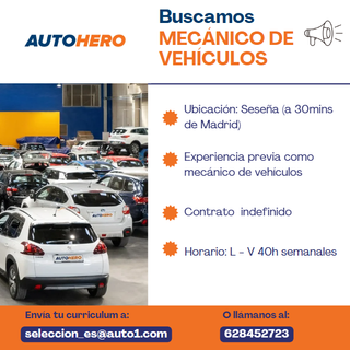 Mecánico de vehículos - Seseña