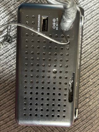 Reloj despertador digital i-Star negro