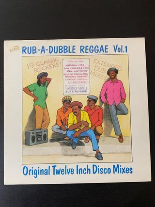 Rub-A-Dubble Reggae Vol.1 Vinilos x2