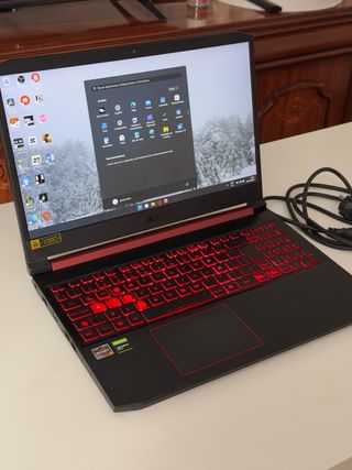 Portátil Gaming 32GBRAM GTX1650 AcerNitro AN515-43