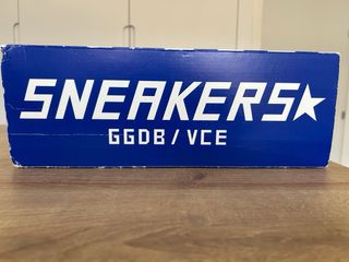 Golden Goose Verdes Estrella Plateada.