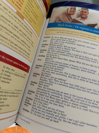 Colección Inglés en Acción Libros y DVDs