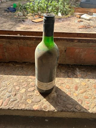 Botella Vino FC Barcelona Tetracampeones