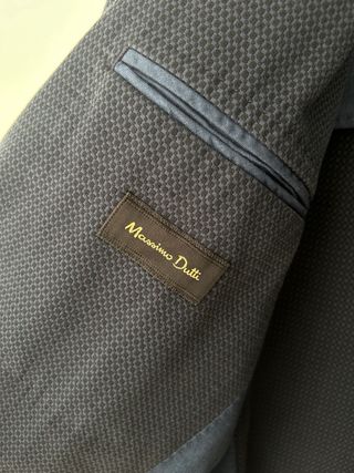 Chaqueta casual caballero azul